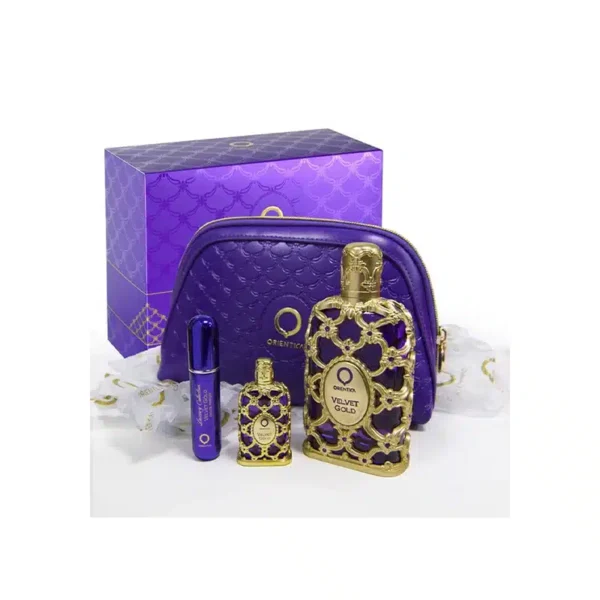 Gift Set perfume Velvet Gold -Unisex - Orientica Luxury Collection