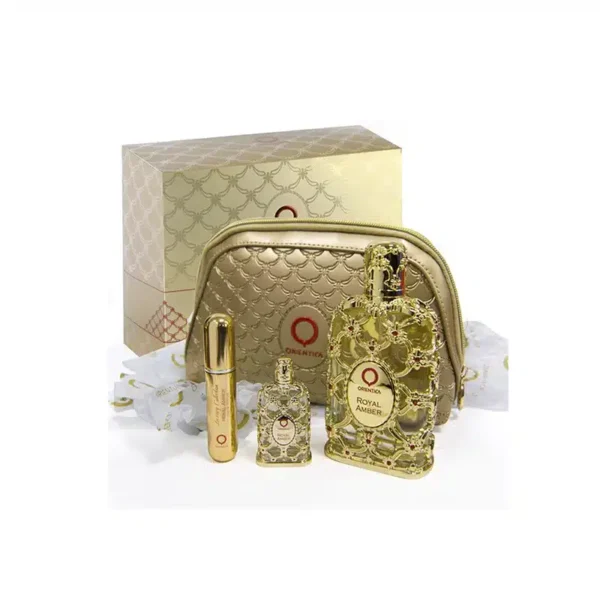 Gift Set perfume Royal Amber -Unisex - Orientica Luxury Collection